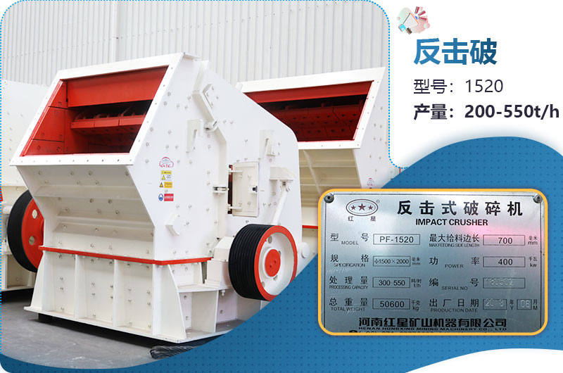 1520反擊破每小時產量多少？有多重？各項參數介紹
