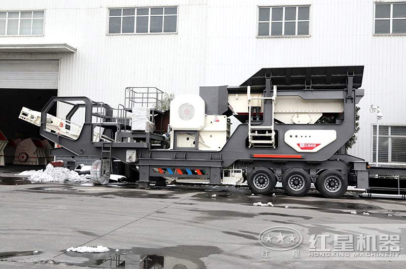 移動小型碎石粉碎機