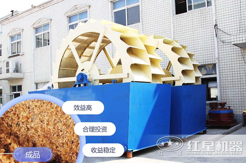 輪斗式洗石機